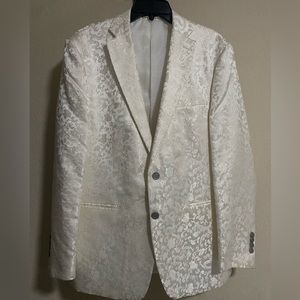 Tallia Men's Slim-Fit Jacquard Floral Sport Coat